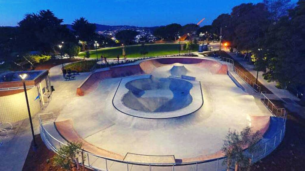 skate park in SF