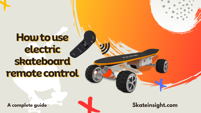 How to Use Electric Skateboard Remote: Remote Guide